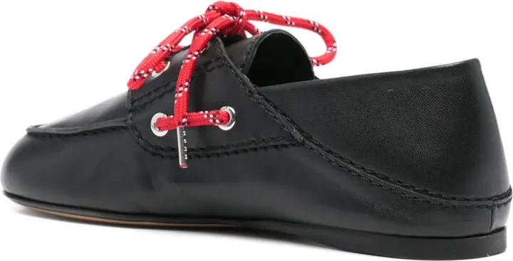 Leather Boat Shoes - Image 3