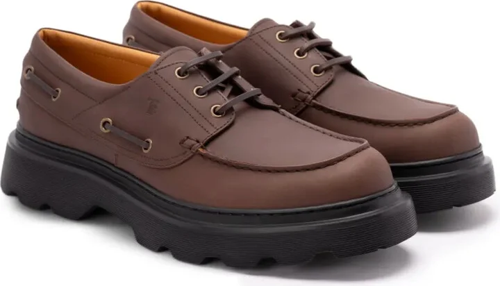 Leather Boat Shoes - Image 2