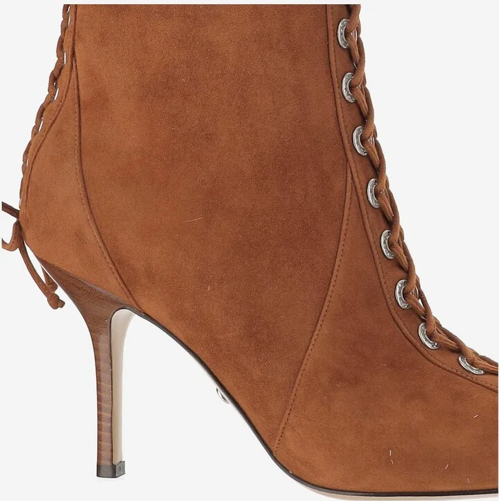 Leather Boot With Decorations - Image 4