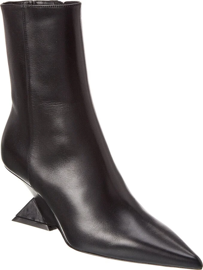 Leather Bootie