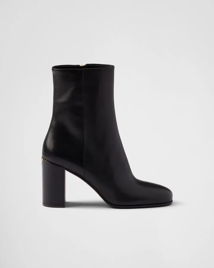 Leather booties - Image 2