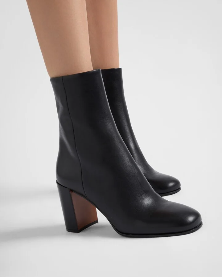Leather booties - Image 3