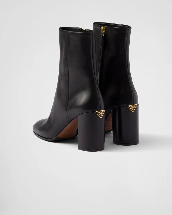 Leather booties - Image 5