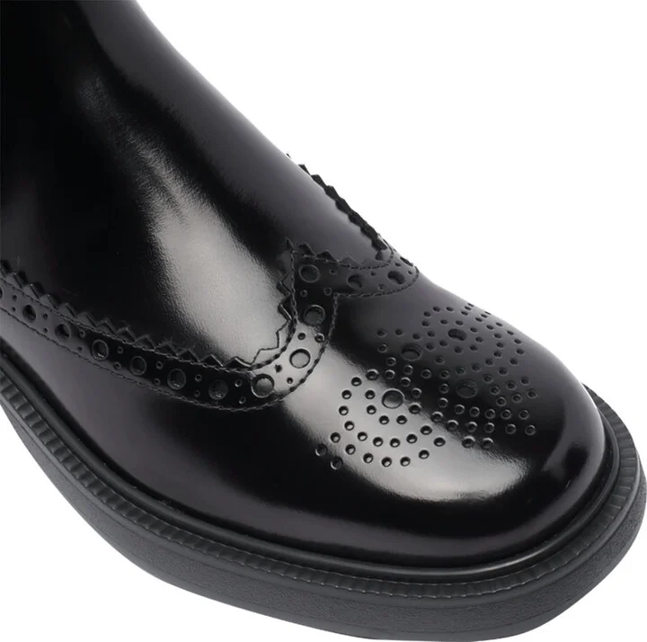 Leather Booties - Image 4