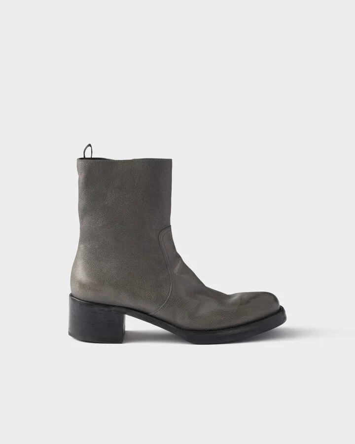 Leather booties - Image 2