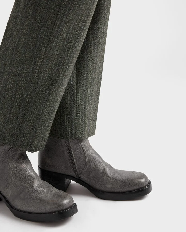 Leather booties - Image 3