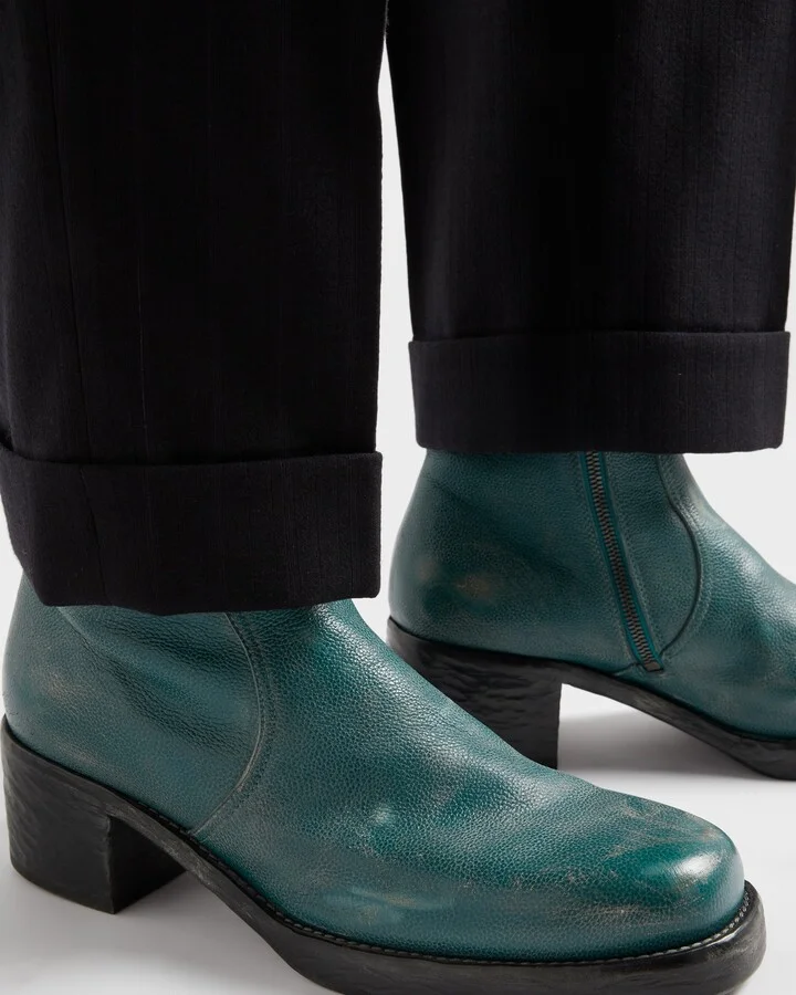 Leather booties - Image 3