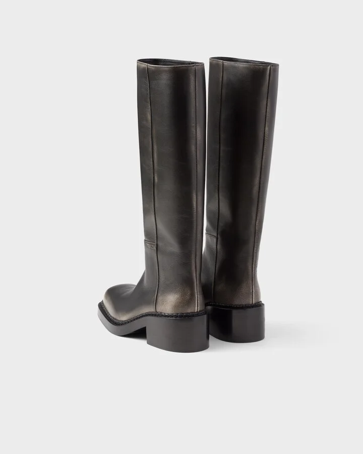 Leather boots - Image 5