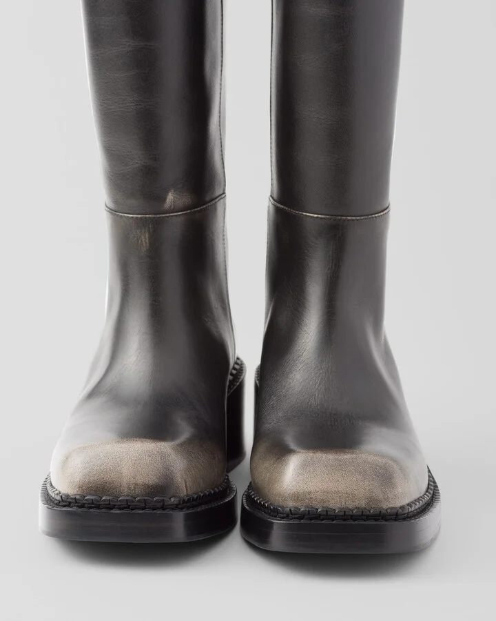 Leather boots - Image 6