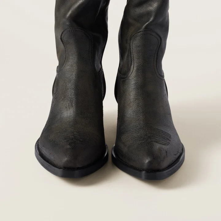 Leather boots - Image 4