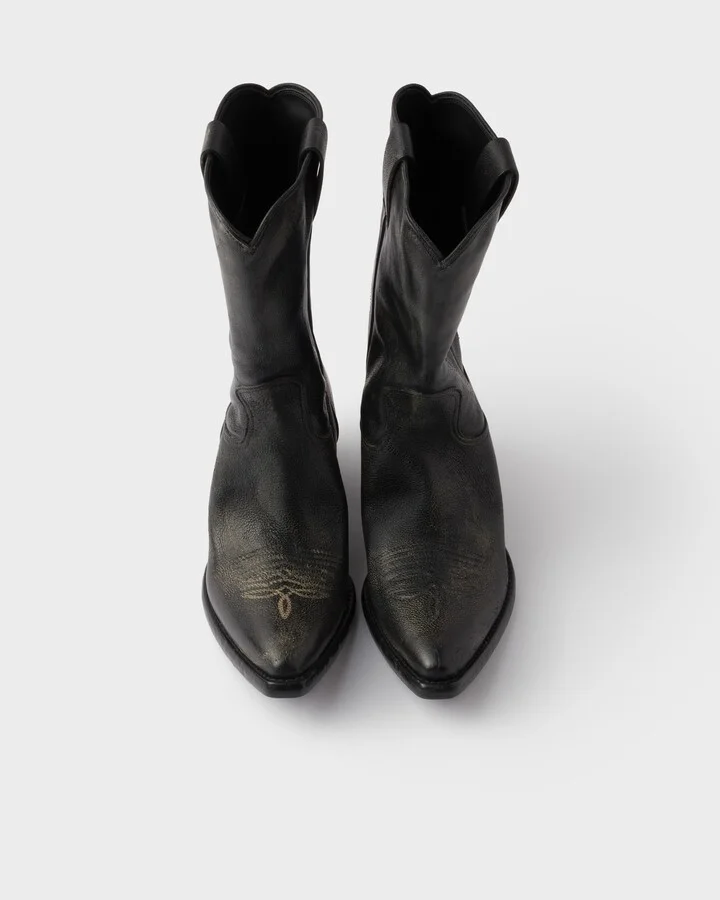 Leather boots - Image 3