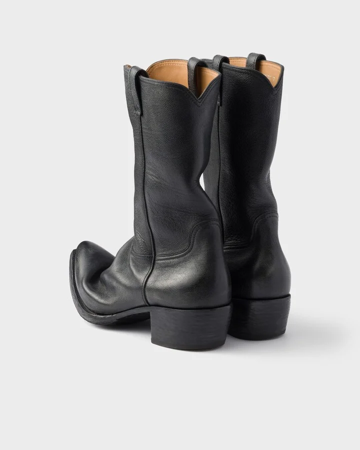 Leather boots - Image 5