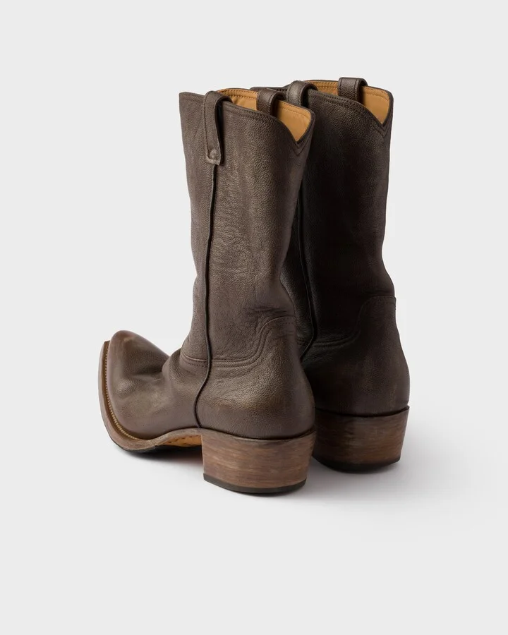 Leather boots - Image 5