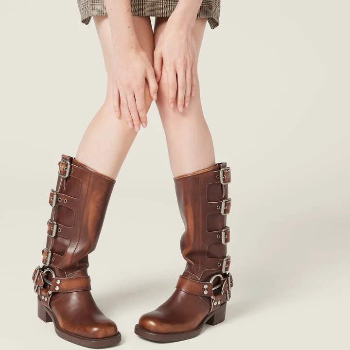 Leather boots - Image 5
