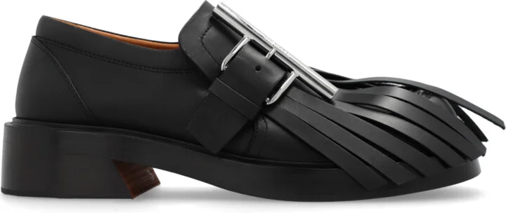 Leather Boots, , - Black