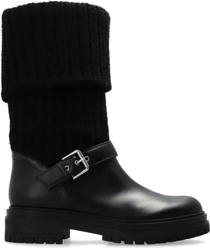 Leather Boots ‘Thurso’, , - Black
