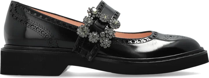 Leather Boots ‘Viv’Rangers’, , - Black