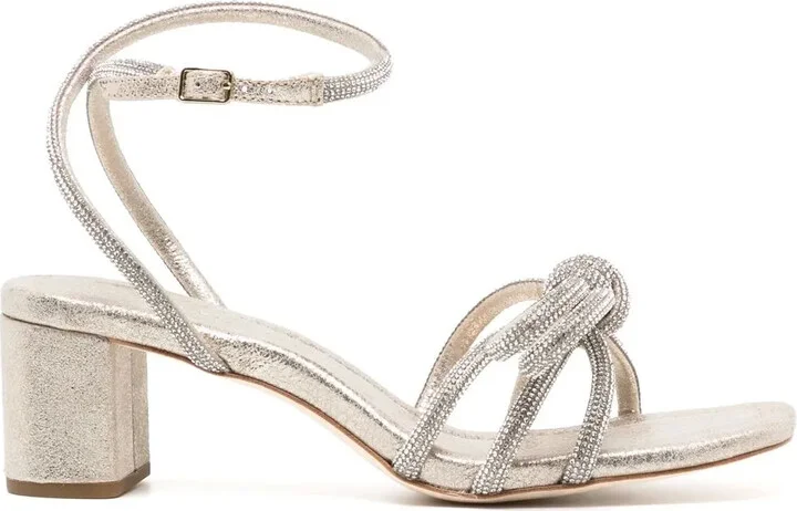 Leather Bow 60mm Sandals