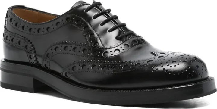 leather brogue Oxford shoes - Image 2