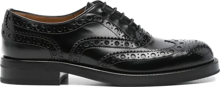 leather brogue Oxford shoes