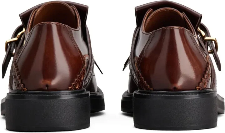 Leather Brogue Shoes - Image 3