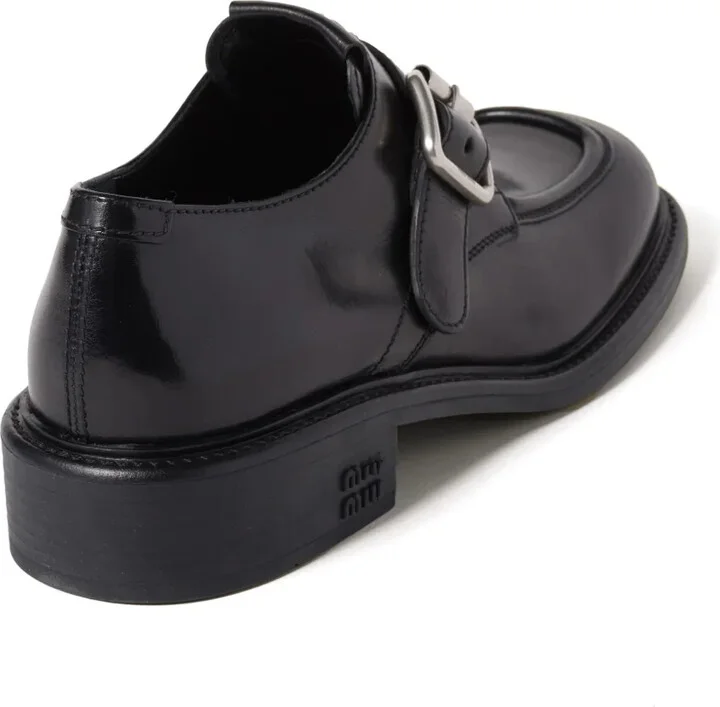 Leather Brogue Shoes - Image 3