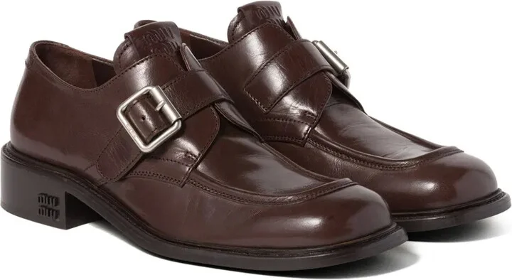 Leather Brogue Shoes - Image 2