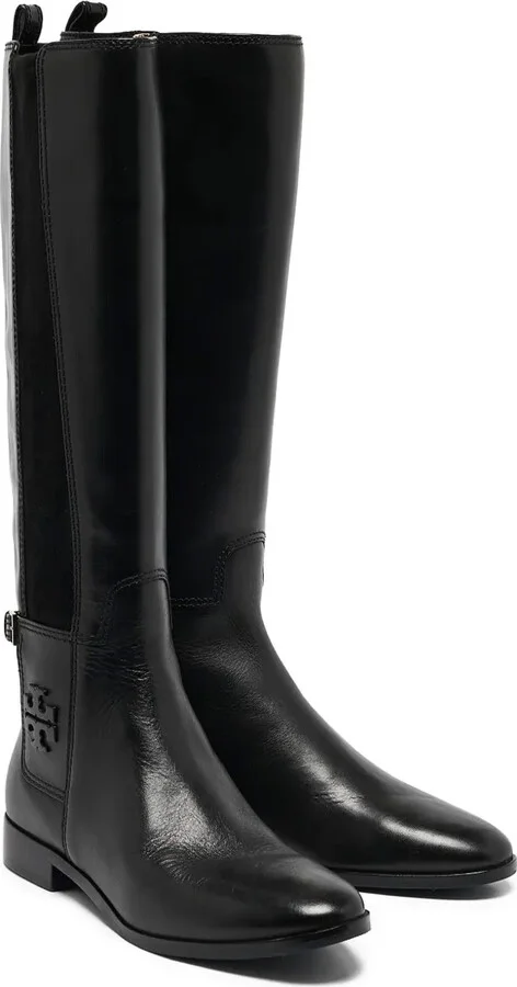 Leather Buckle Boots - Image 2