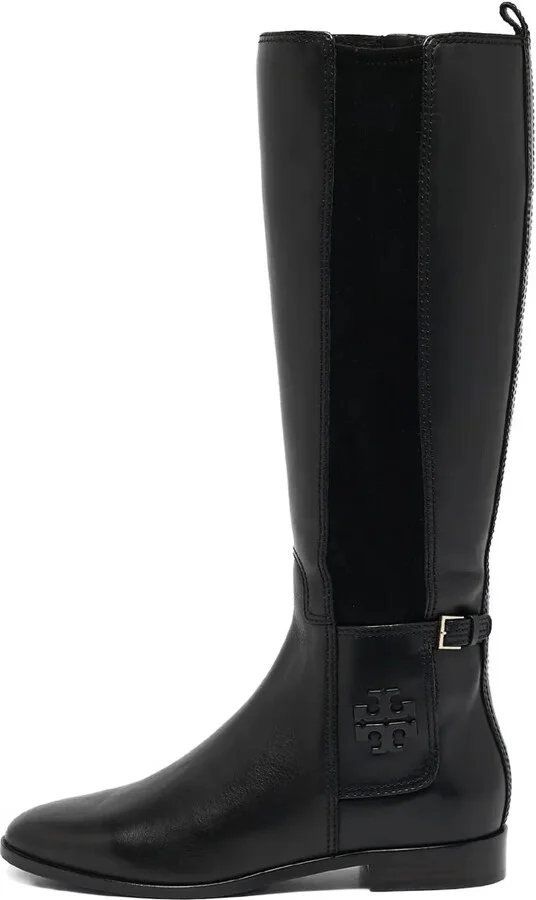 Leather Buckle Boots