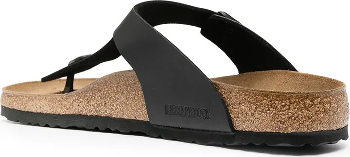Leather Buckle Flip Flops - Image 3
