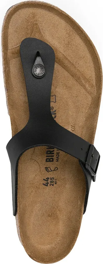 Leather Buckle Flip Flops - Image 4