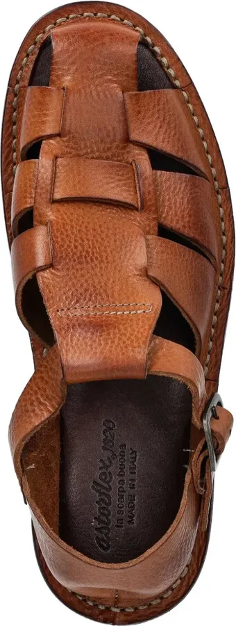 Leather Buckle Sandals - Image 3