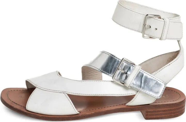 Leather Buckle Sandals