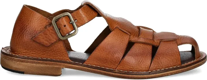 Leather Buckle Sandals