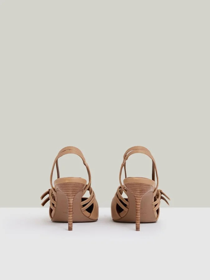 Leather Buckle-strap Court Shoes - Image 5