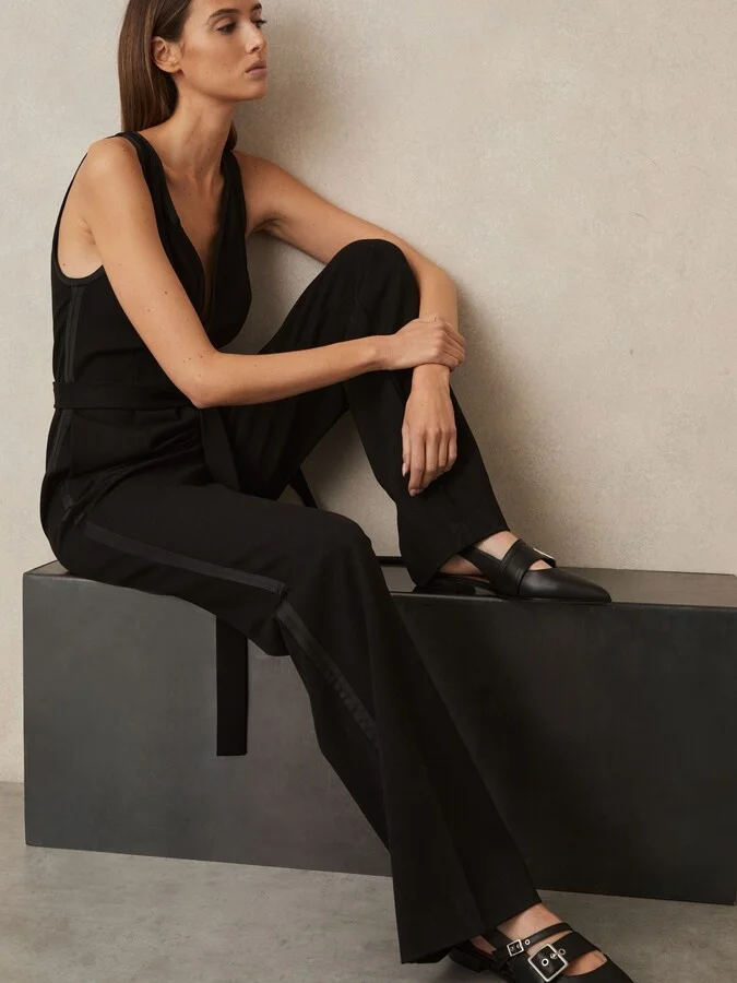 Leather Buckle-strap Flat Mules - Image 2