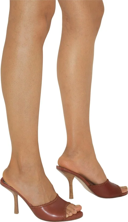 Leather Cabana Mules - Image 2