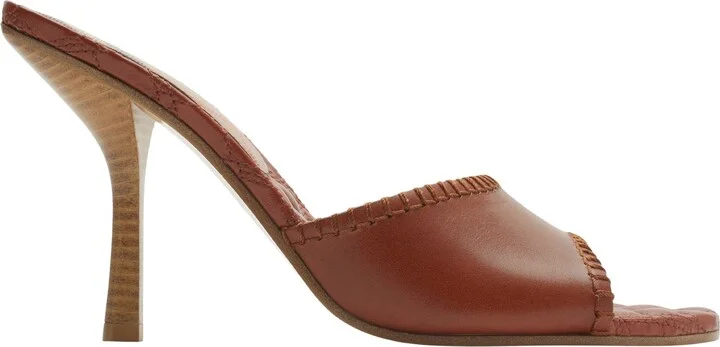 Leather Cabana Mules