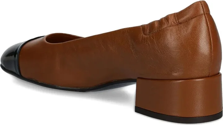 Leather Cap-Toe Pumps - Image 3