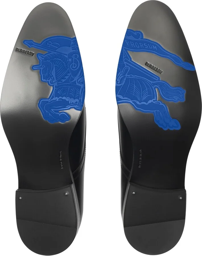 Leather Carlyle Stamp Derby Shoes - Image 6