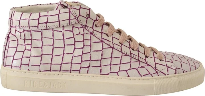 Leather Casual Lace Up Sneakers Men's Shoes