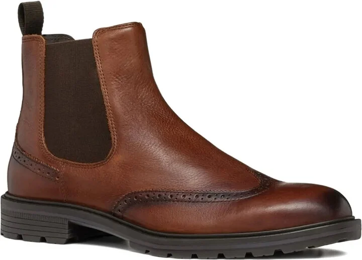 leather Chelasea boots