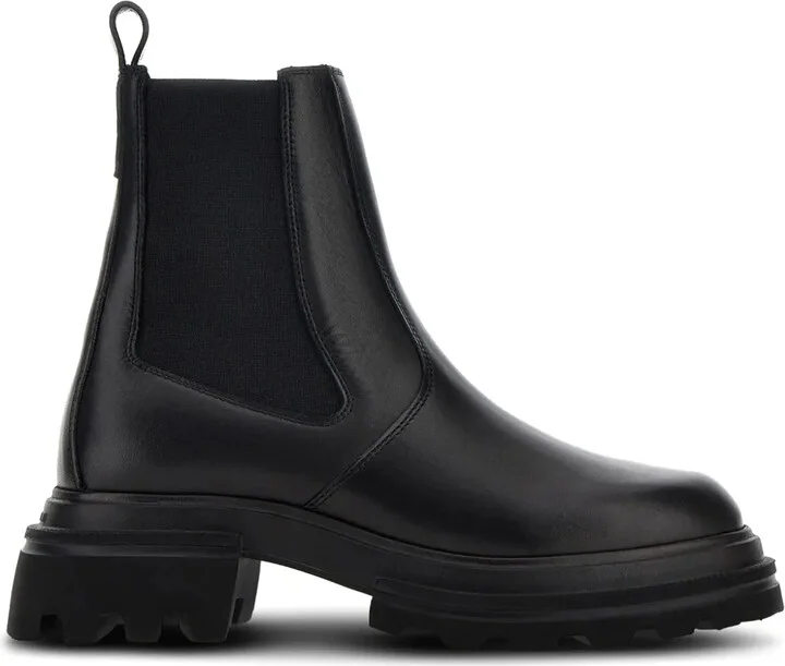leather Chelsea ankle boots