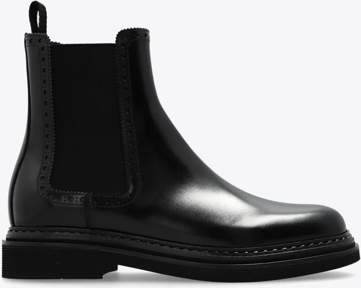 Leather Chelsea Ankle Boots