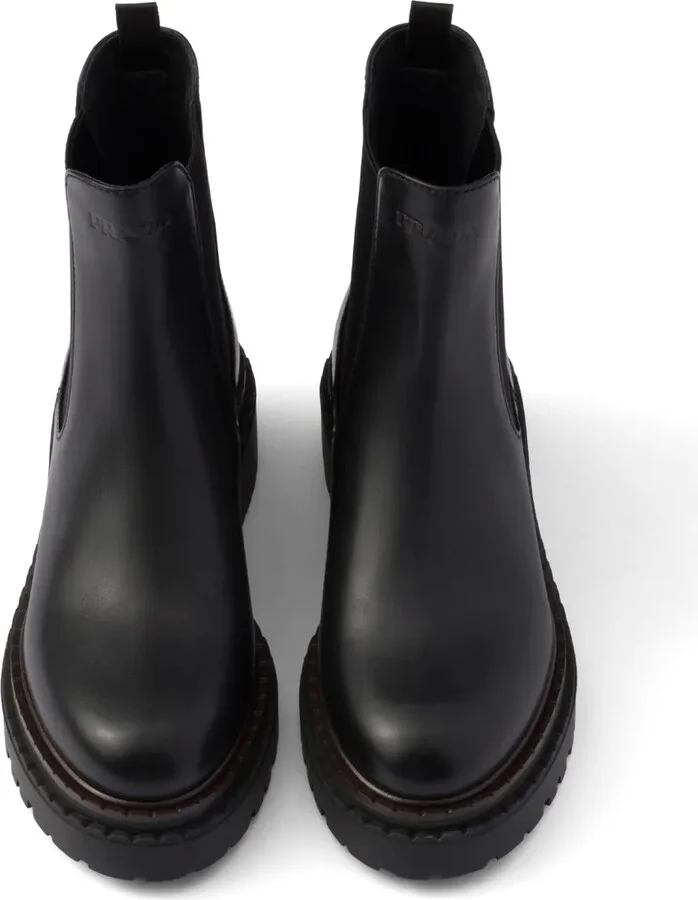 leather Chelsea boots - Image 3