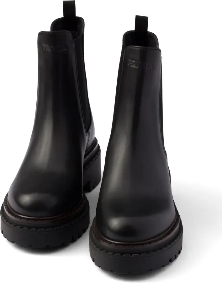 leather Chelsea boots - Image 5