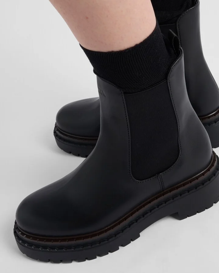 Leather Chelsea boots - Image 3