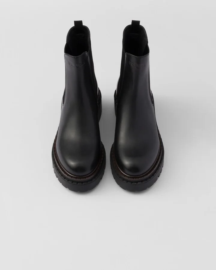 Leather Chelsea boots - Image 4