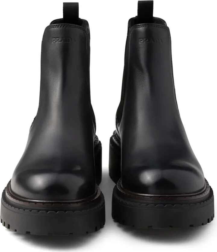 leather Chelsea boots - Image 5