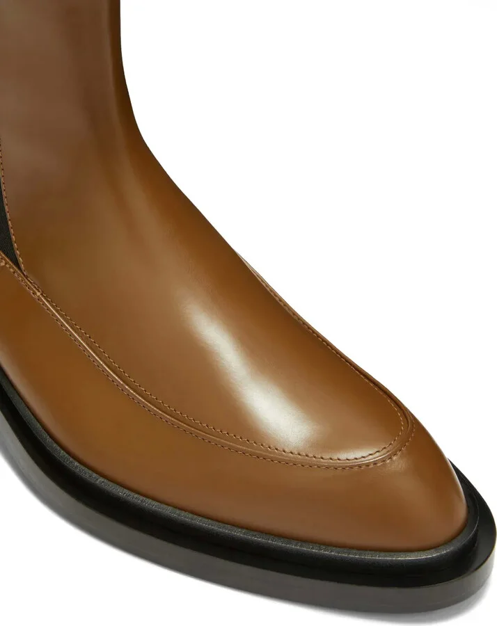 leather Chelsea boots - Image 5